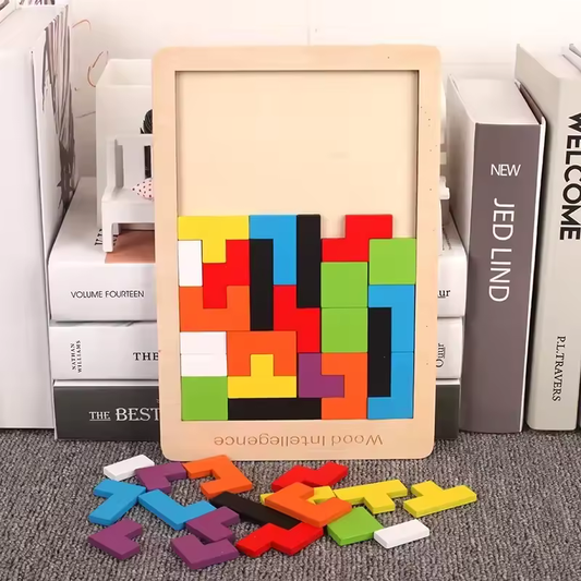 3D Wooden Puzzle Brain Game