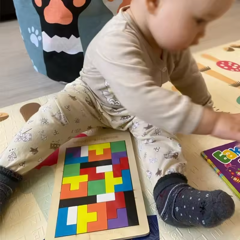 3D Wooden Puzzle Brain Game